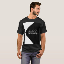 Elegant Bröllop med Personlig Fotografi T Shirt