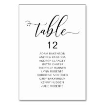 Elegant bröllop Middag, gästdiagram Bord