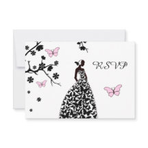Elegant bröllop OSA Bride Butterflies