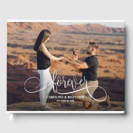 Elegant bröllop Photo Guest Bok