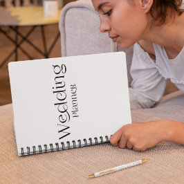 Elegant bröllop Planner Anteckningsbok