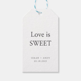 Elegant bröllop presentetikett