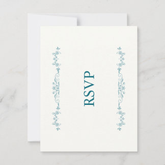 Elegant bröllop RSVP-kort OSA Kort