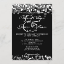 Elegant Bröllop Silver Ljus