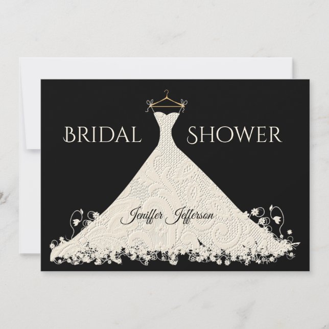 Elegant bröllopsfestinbjudan inbjudningar (Framsida)