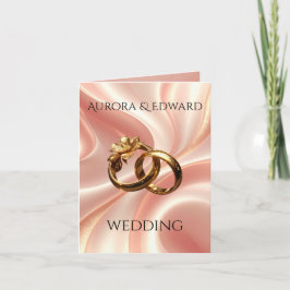 Elegant bröllopsinbjudan med foto – Modern Inbjudan