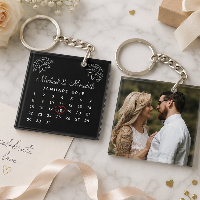 Elegant Bröllopsjubileum Personlig Kalender (Skapare uppladdad)