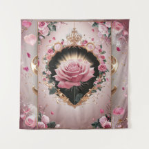 Elegant bröllopsrosemålning #2