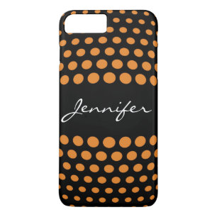 Elegant Bronze Polka dots Mönster
