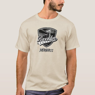 Elegant Brooklyn Swoosh-logotypdesign T Shirt