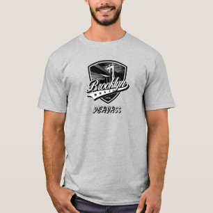 Elegant Brooklyn Swoosh-logotypdesign T Shirt