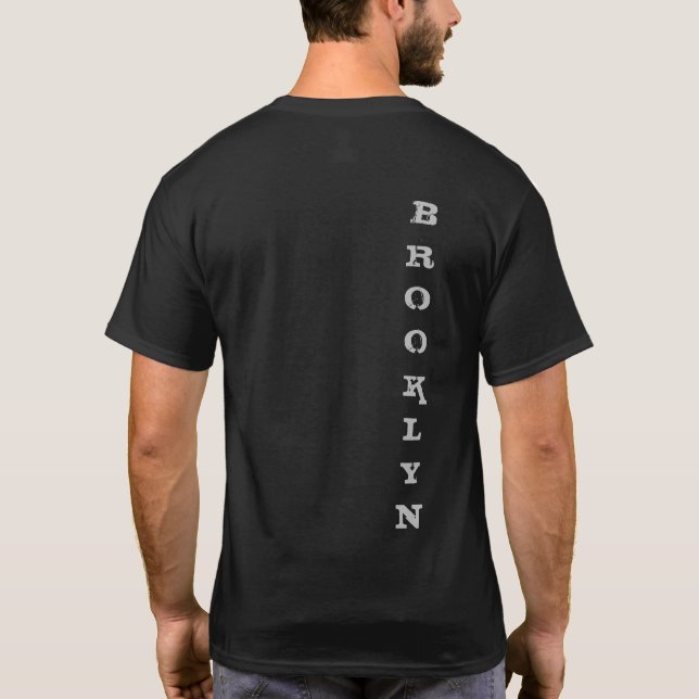 Elegant Brooklyn TShirt Manar TShirts New York Cit (Baksida)
