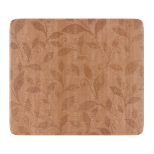 Elegant Brown Abstrakt Höst löv Mönster
