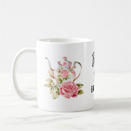 Elegant Brud Att Vara Tekväll Bröllopsfest Design Kaffemugg