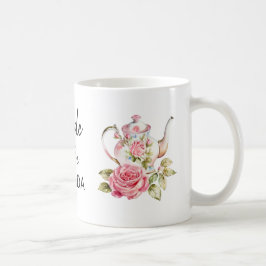 Elegant Brud Att Vara Tekväll Bröllopsfest Design Kaffemugg