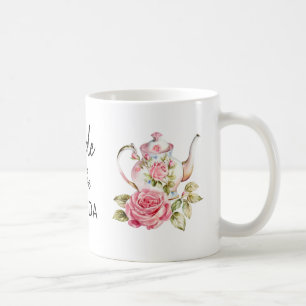 Elegant Brud Att Vara Tekväll Bröllopsfest Design Kaffemugg