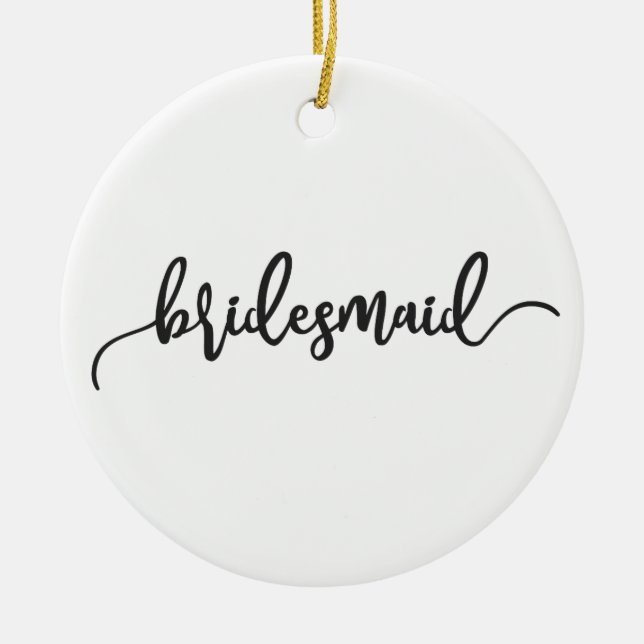 Elegant brudtärna vigsel kalligrafi ornament (Framsidan)