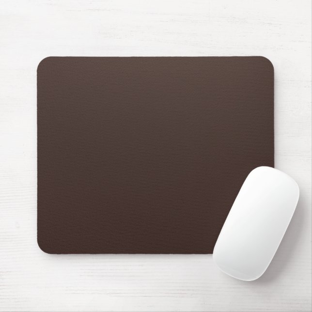 Elegant Brun Läderstruktur Design Kontor Musmatta (Med mus)