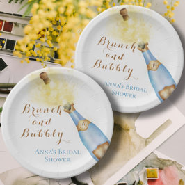 Elegant Brunch och Bubbly Bröllopsdusch