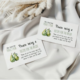 Elegant Brunch Perfekt Pear Möhippa Recept Tilläggskort