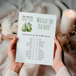 Elegant Brunch Perfekt Pear Möhippa-spel