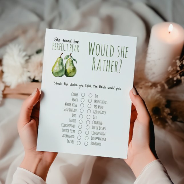 Elegant Brunch Perfekt Pear Möhippa-spel (Skapare uppladdad)