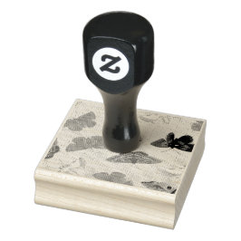 Elegant Brush Art Background — Modern Artistic Inv Stämpel