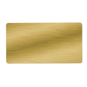 Elegant Brushed Guld Fraktsedel