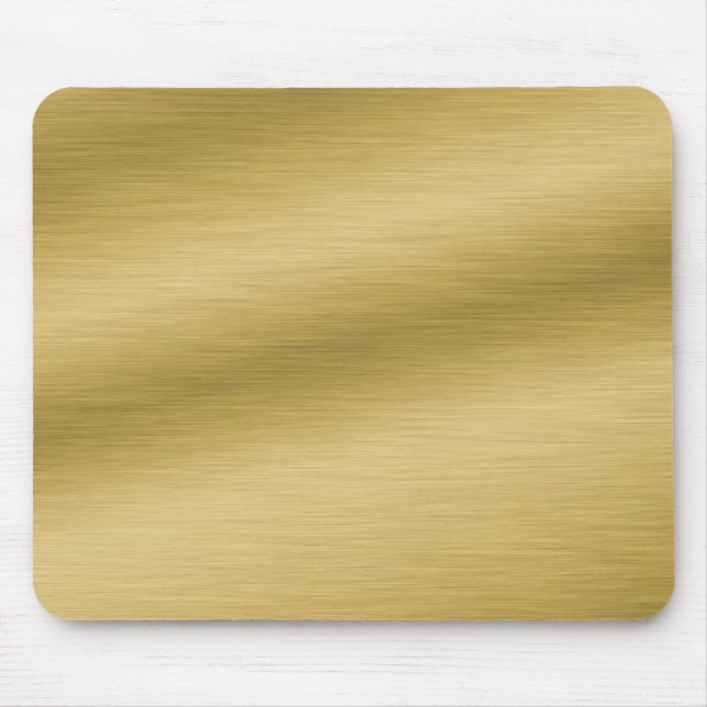 Elegant Brushed Guld Musmatta (Framsidan)