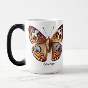 Elegant Buckeye fjärilslindning Magisk Mugg