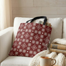 Elegant burgunderfärgad snöflinga-damask-blommig g