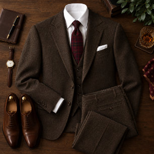 Elegant Burgunderrutig Slips