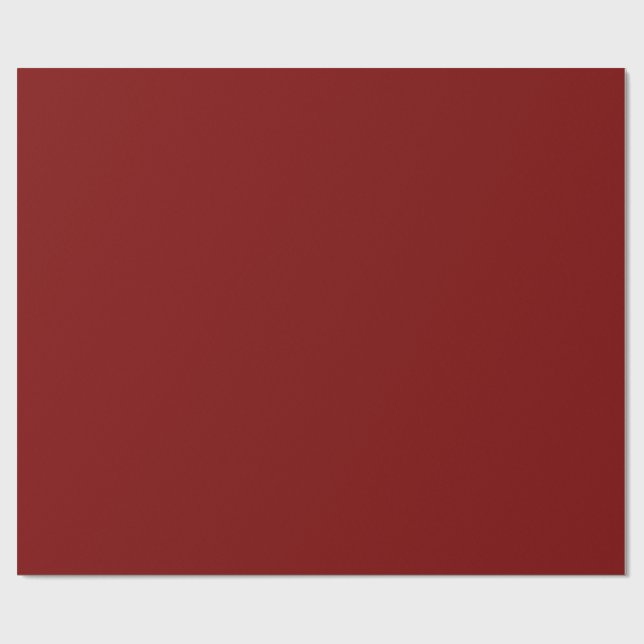 Elegant Burgundy Classic Vin Red Gift Wrap Presentpapper (Platt)
