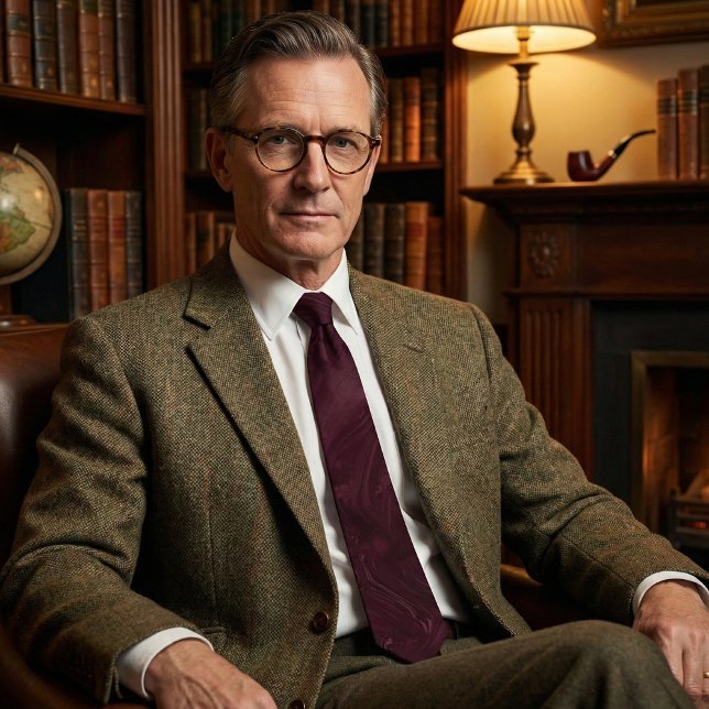 Elegant Burgundy Marble Swirl Pattern Slips (Skapare uppladdad)