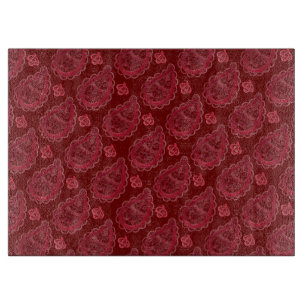 Elegant Burgundy Paisley Mönster