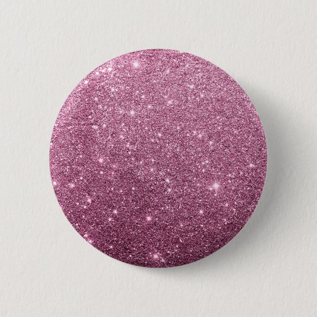 Elegant burgundy rosa abstrakt girly glitter knapp (Framsida)
