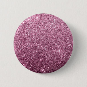 Elegant burgundy rosa abstrakt girly glitter knapp