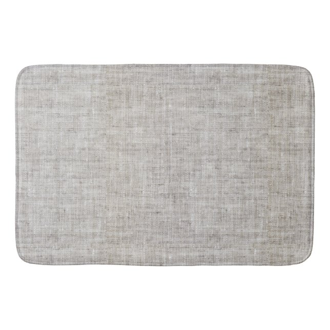 Elegant Burlap Badrumsmatta (Framsidan)