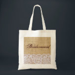 elegant burlap snöre land, rustik brud tygkasse<br><div class="desc">Rustiska westerna land-sammanbrott och snöre bröllopsinbjudningar. Trendigets bröllopsförmån för snöre i baren bröllop.</div>