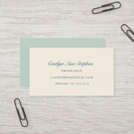 Elegant Business Card Visitkort