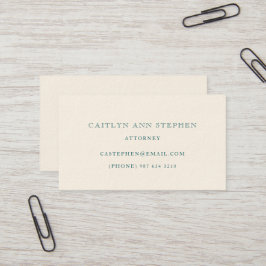 Elegant Business Card Visitkort