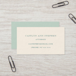 Elegant Business Card Visitkort