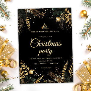 Elegant Business Corporate jul Party Inbjudningar