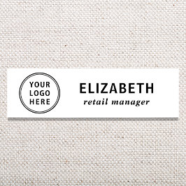 Elegant Business Logotyp Namnbricka