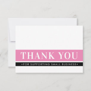 ELEGANT BUSINESS TACK order infoga rosa svart Kort