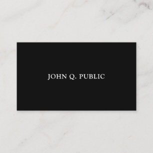 Elegant BusinessCard Modern Affärskort Enkel Visitkort