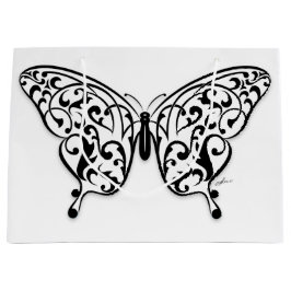 Elegant Butterfly Gift Bag Design by Eksi