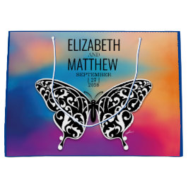 Elegant Butterfly och Colorful Sunset Design