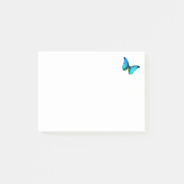 Elegant Butterfly Post-it Block (Framsida)