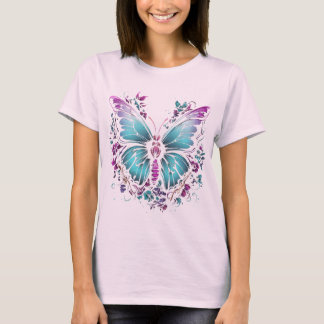 Elegant Butterfly T-Shirt for Women